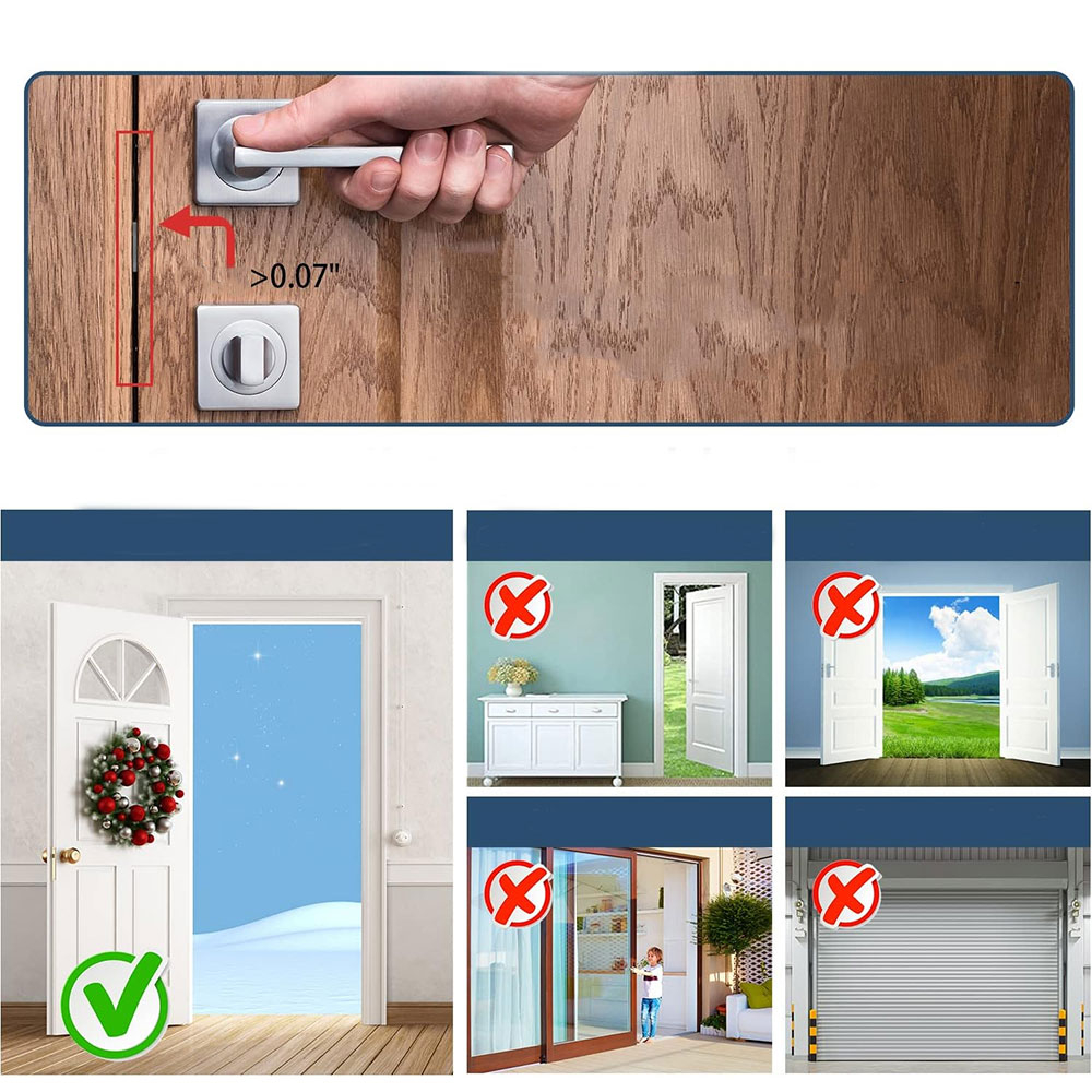 Universal Reise Türschloss Sicherheitsschloss für Wohnung / Reise / Hotel Schlossfalle (Schlossfalle 17 mm
