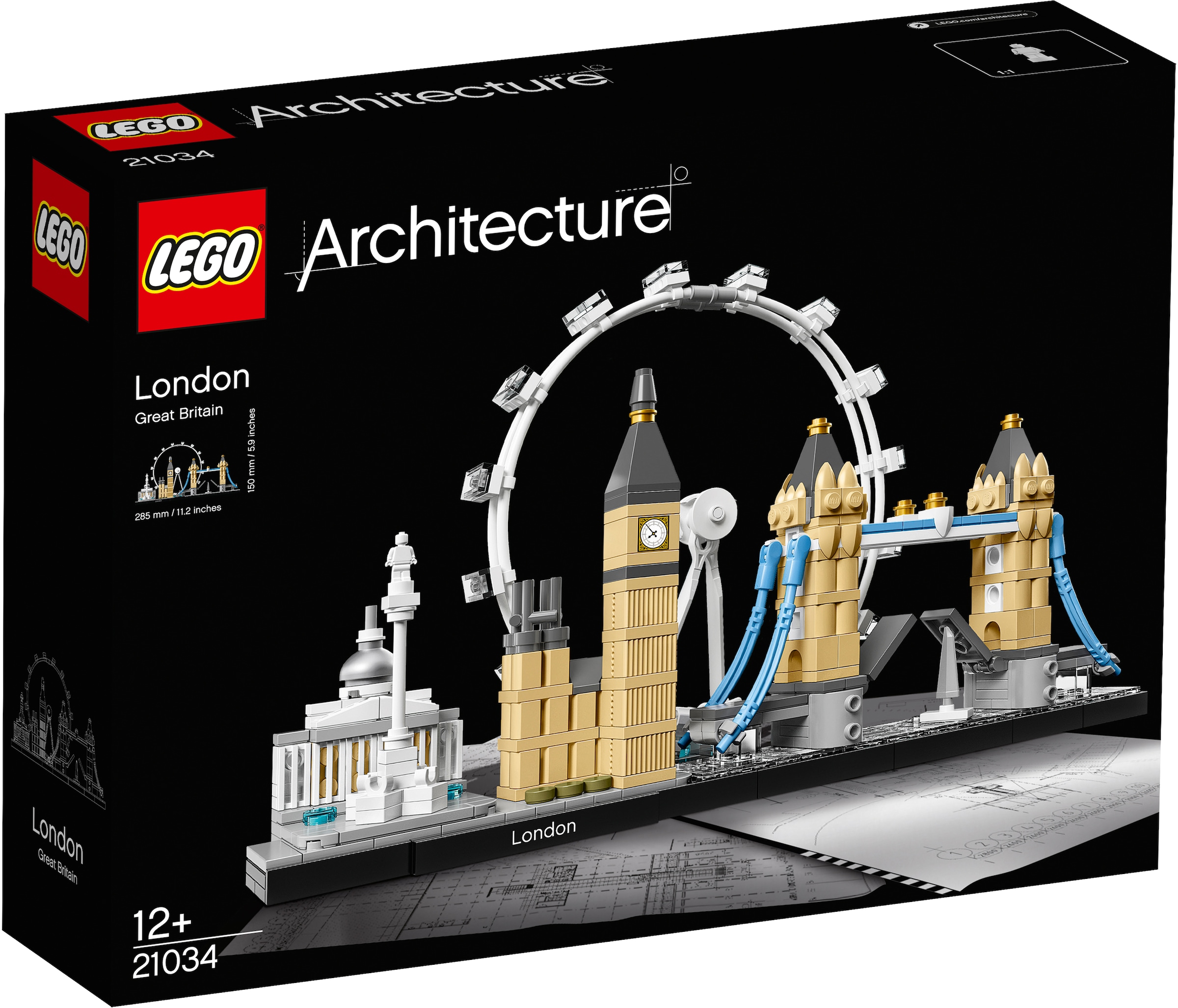 LEGO® Konstruktionsspielsteine »London (21034),  LEGO® Architecture« Made in Europe