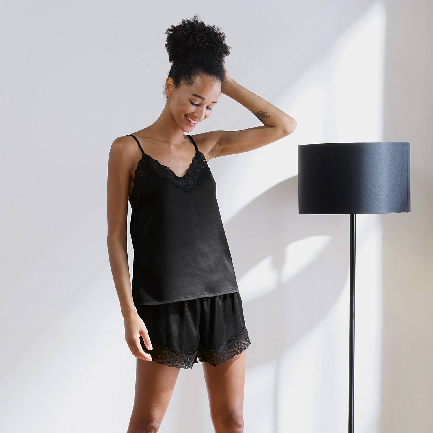 Erwin Müller Satin Damen-Shorty