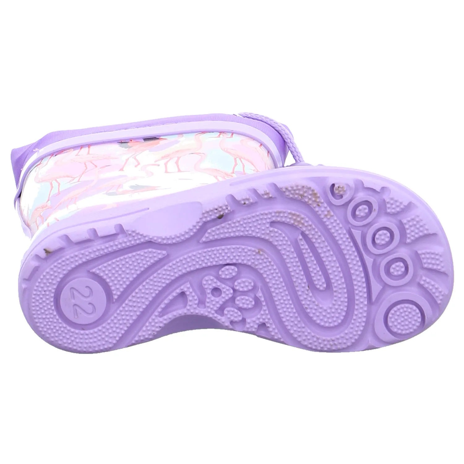 BECK Kinder-Gummistiefel Violette Synthetik