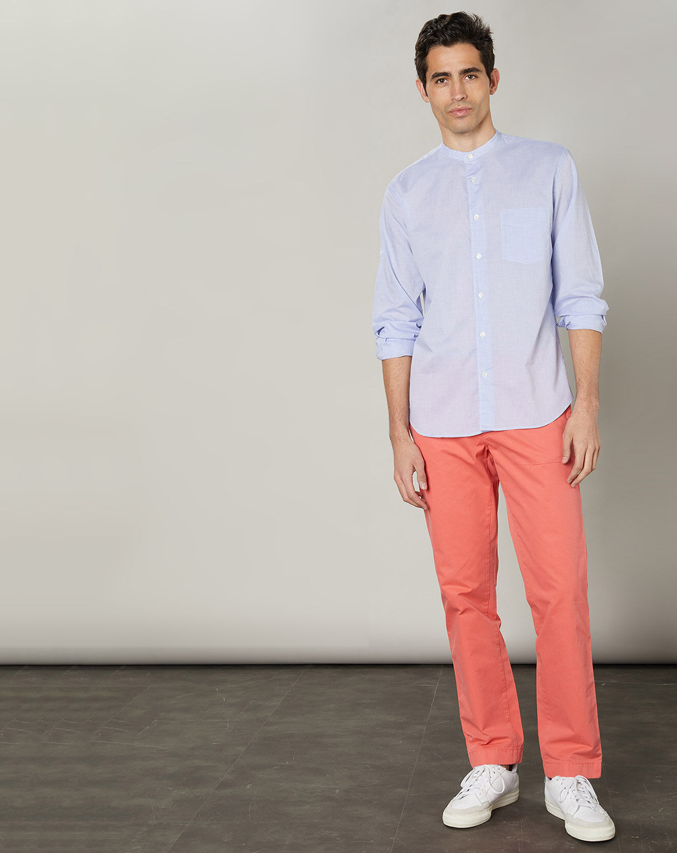 Hartford Chemise regular Premium bleue