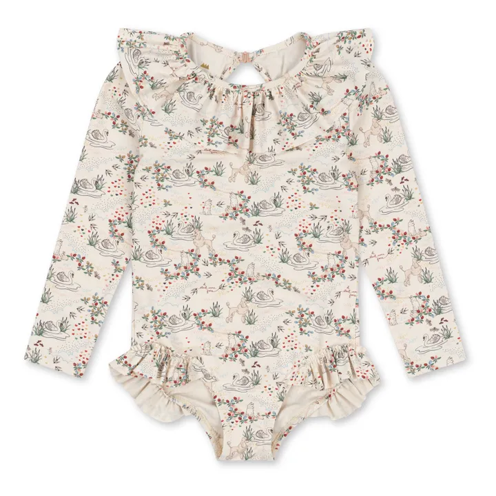 Konges Sløjd Maillot de Bain Anti-UV Manuca | Beige