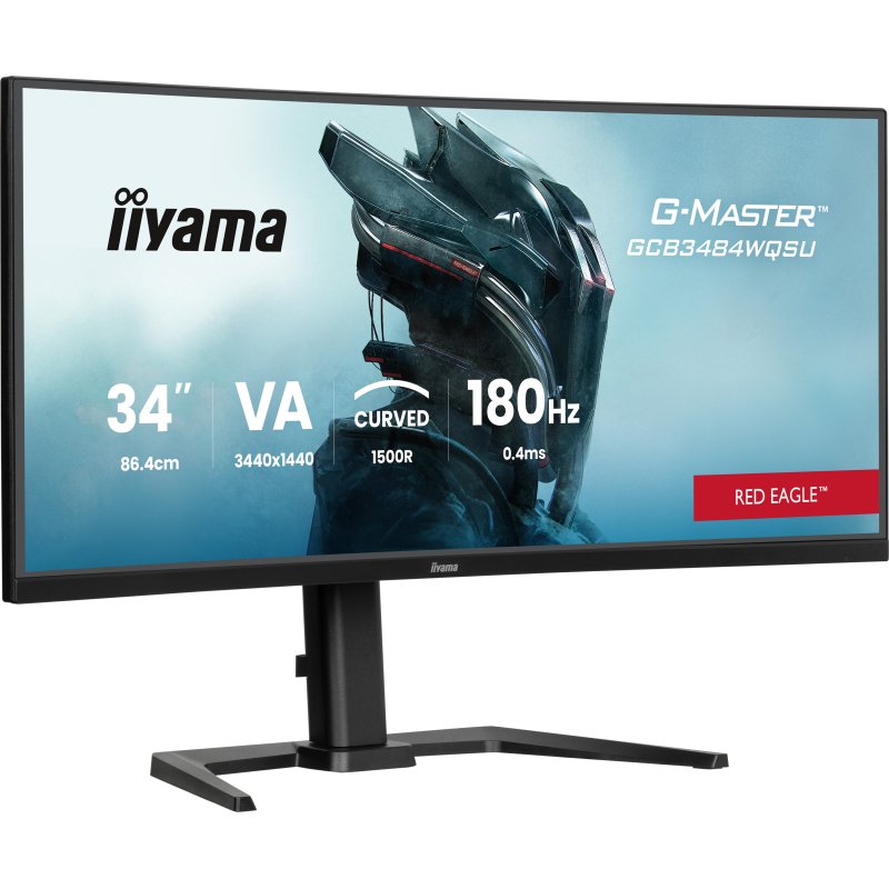 iiyama G-MASTER GCB3484WQSU-B1 écran plat de PC 86,4 cm (34