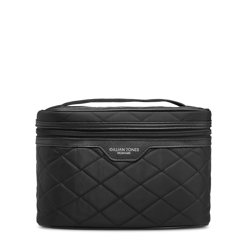 Gillian Jones - Urban Travel BoxBlack Quilt Black - Toilettaske
