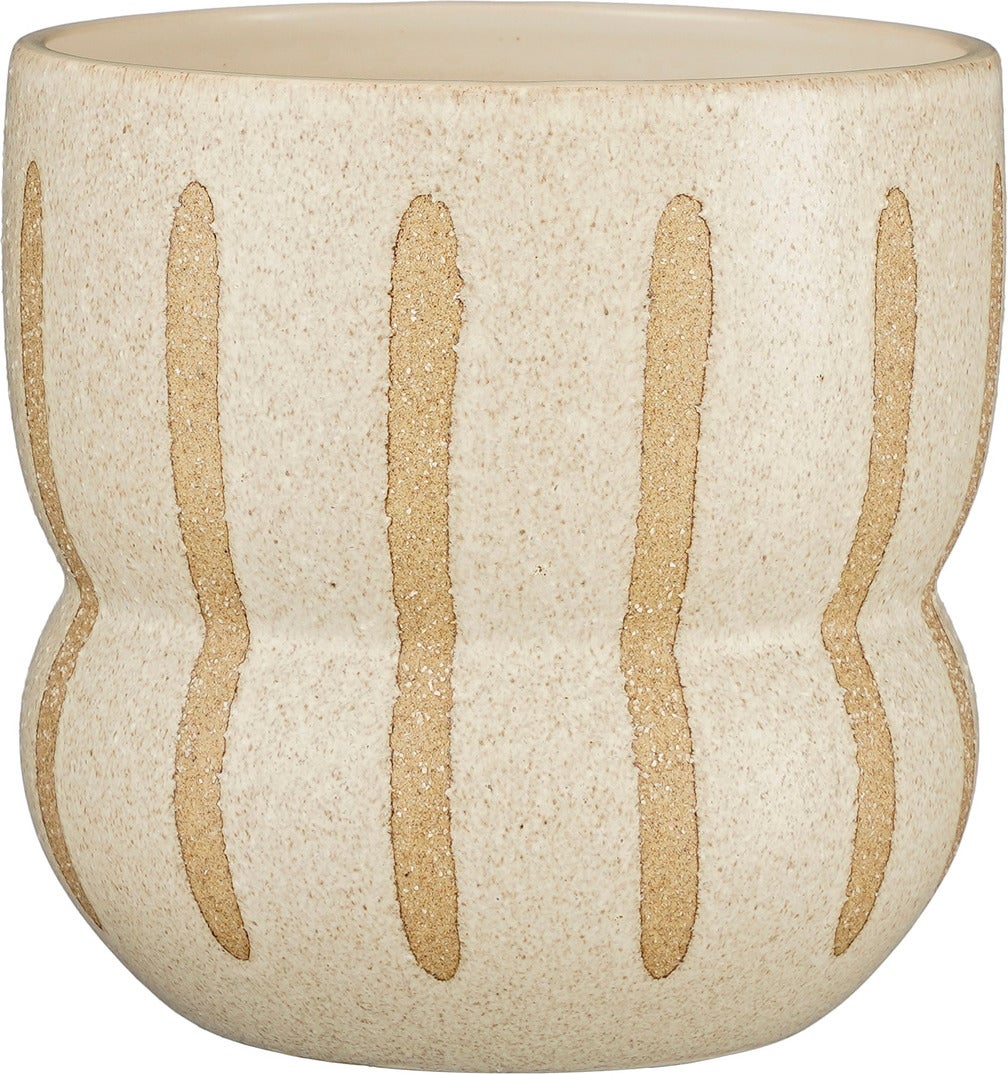 Mica Decorations bloempot Ibis crème D 17,5 H 17 cm