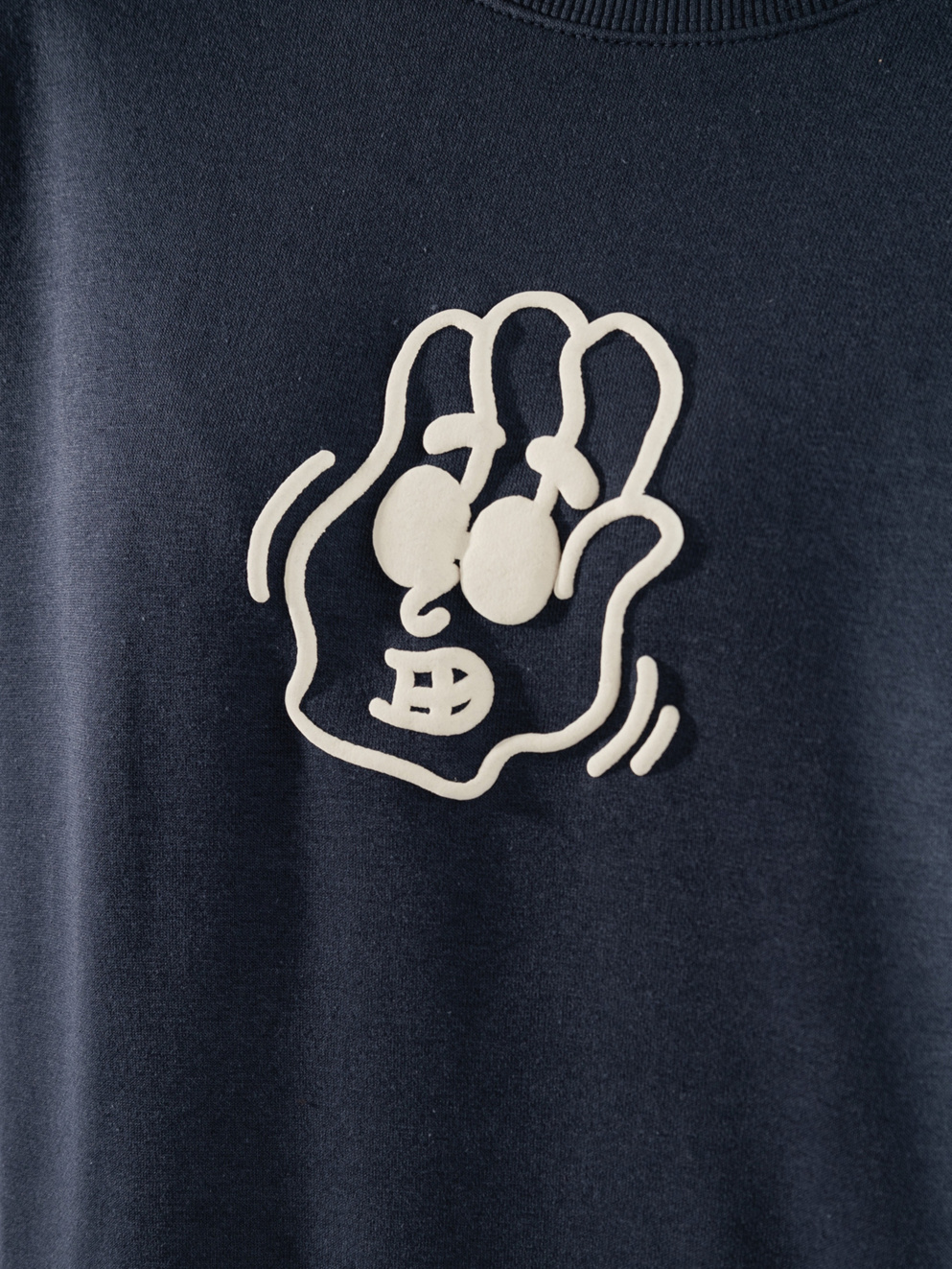 Element Say Hi Crew Sweater blue nights