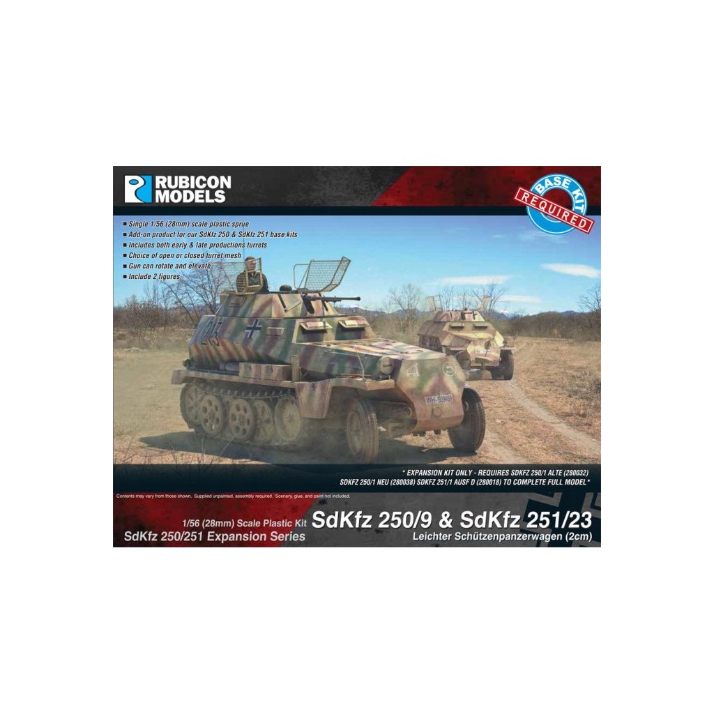 SdKfz 250/251 Expansion Set - SdKfz 250/9 & 251/23