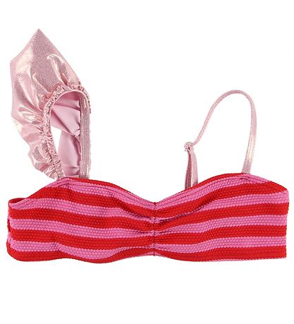 Little Marc Jacobs Bikini - Pink/R?dstribet m. Fl?se