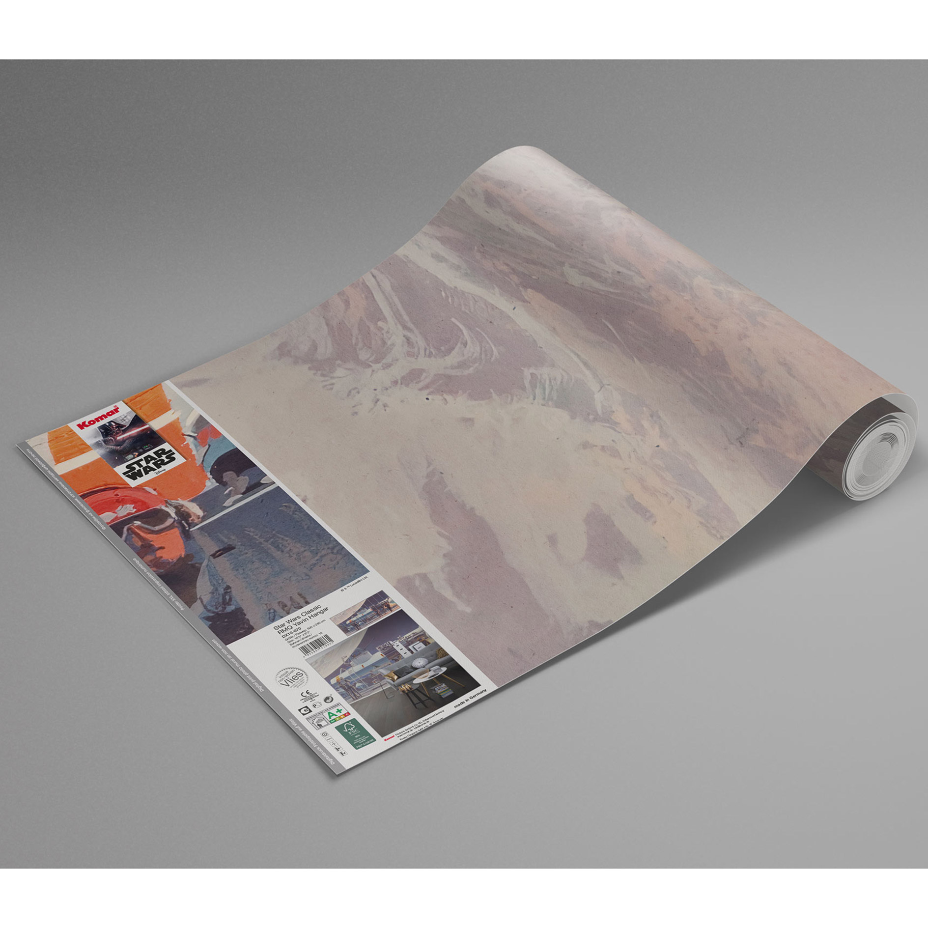 Vlies-Fototapete STAR WARS CLASSIC YAVIN Y-WING - 500x250 cm