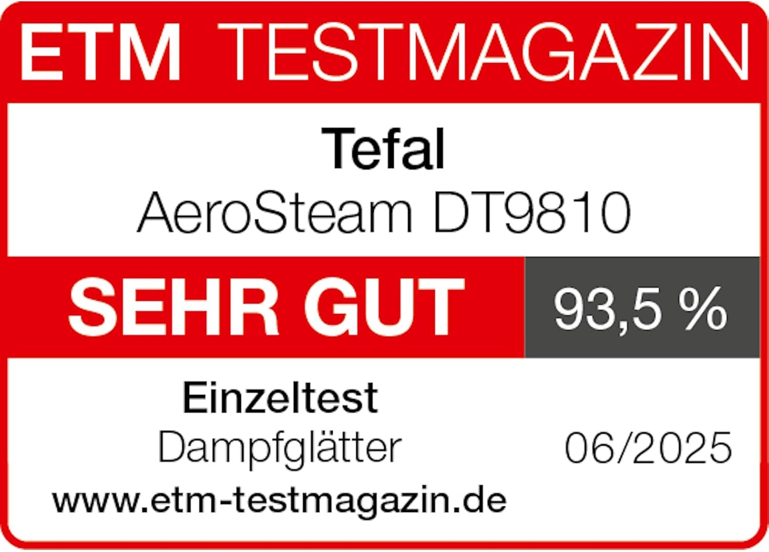Tefal Aero Steam Dampfglätter – 1400W, Keramik-Bügelsohle, 20 g/Min. Dampf, 3 Modi & Turbo-Saugfunktion, 100 ml abnehmbarer Tank, schnelle faltenfreie Ergebnisse, für Kleidung & Textilien, Blau/Grün