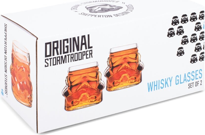 Stormtrooper Whiskyglas - Thumbsup - 300 ML - 2 Stk