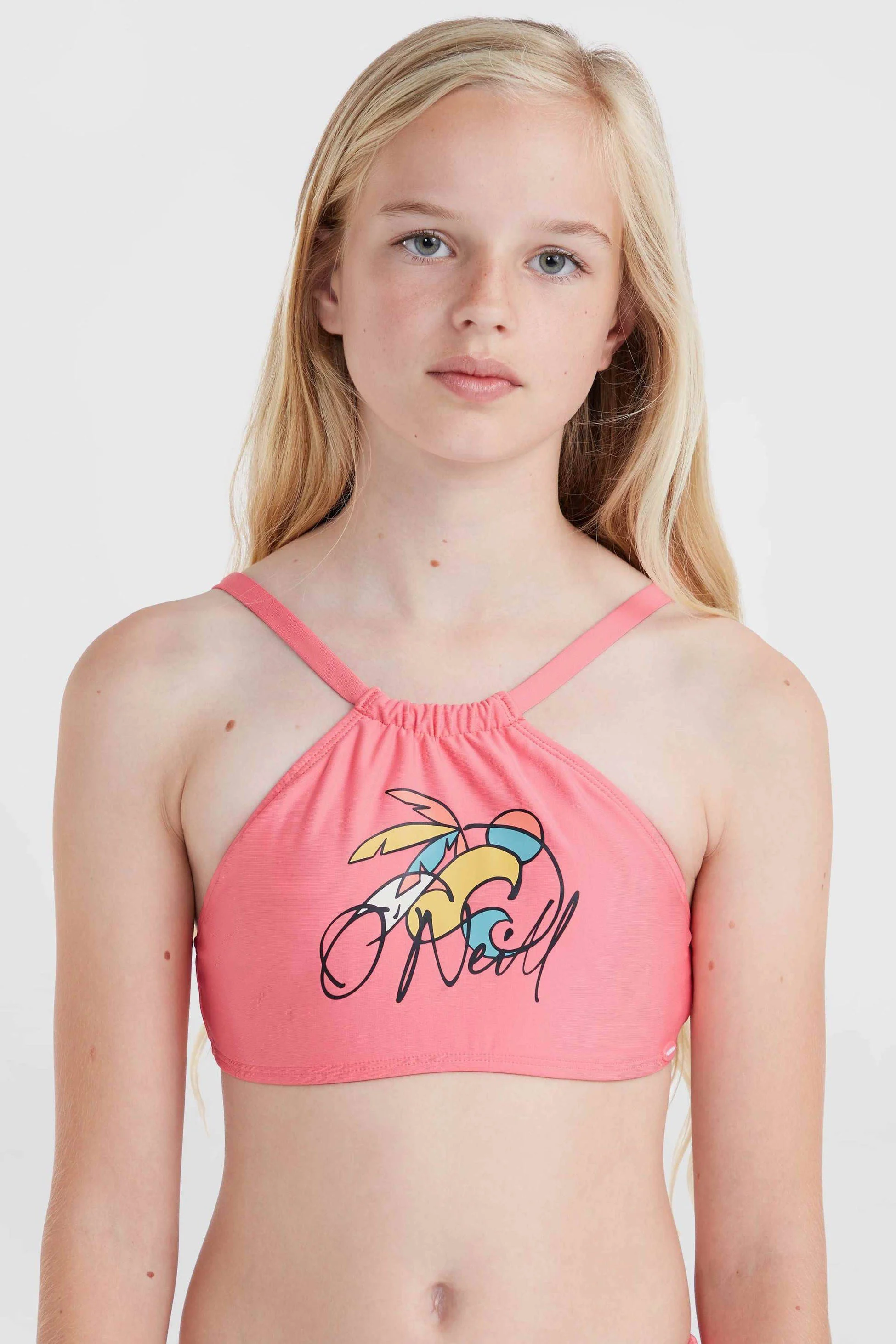 O'Neill crop bikini Cali roze