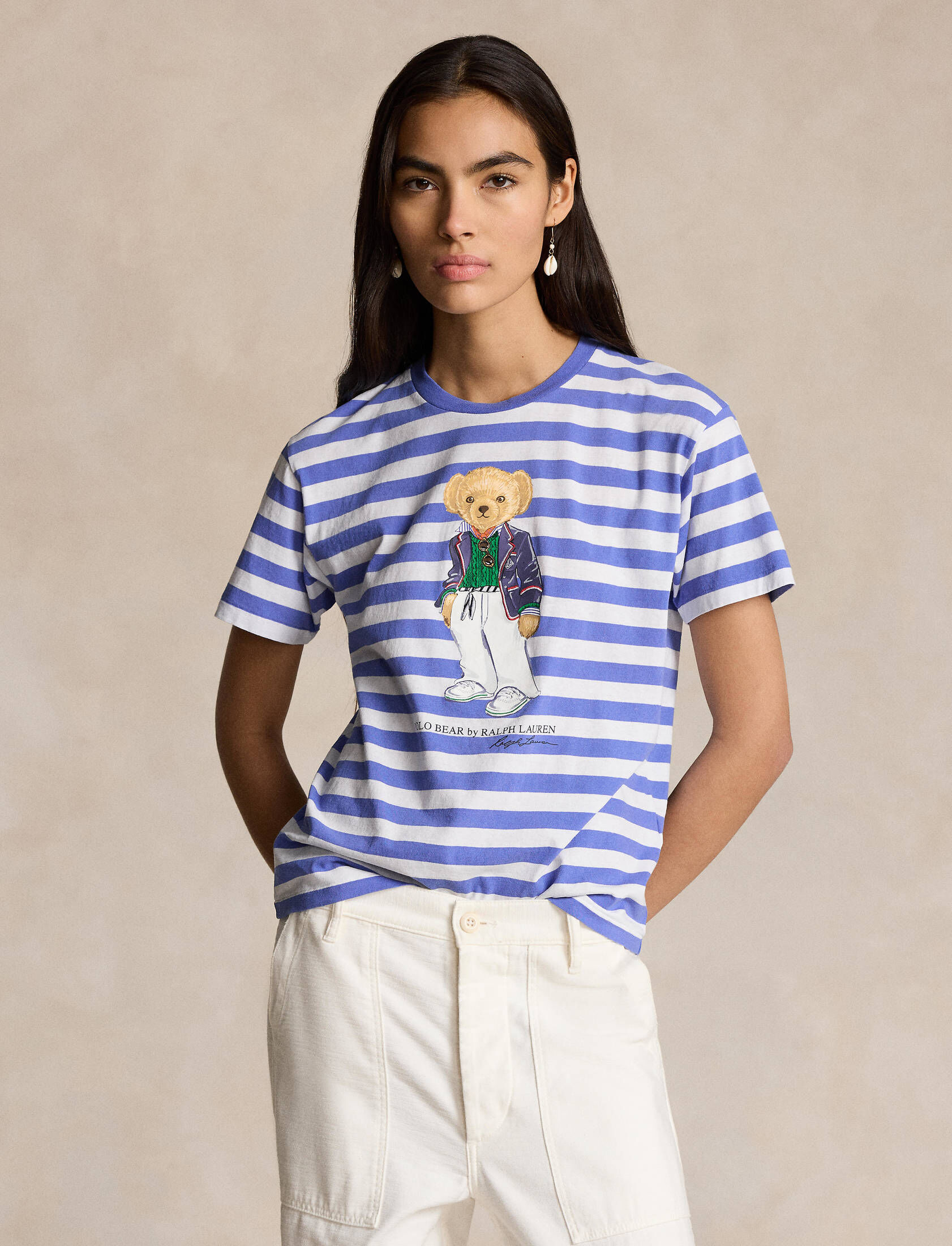 Polo Ralph Lauren| Damen T-Shirt mit Polo Bear