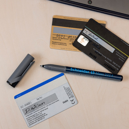 Schneider Maxx 222 F Universalmarker permanent - blau - 0.7 mm