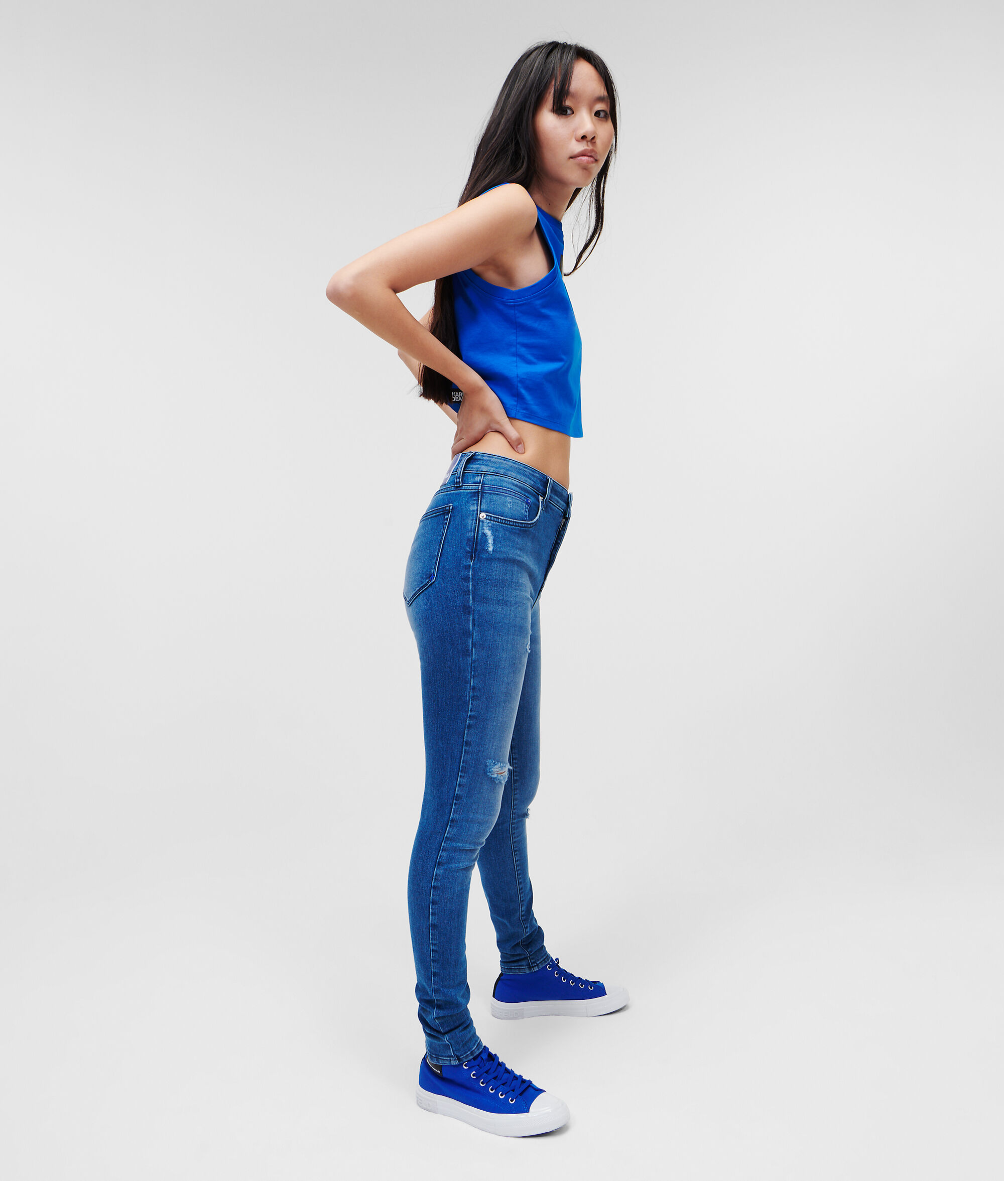JEAN SKINNY USÉ KLJ