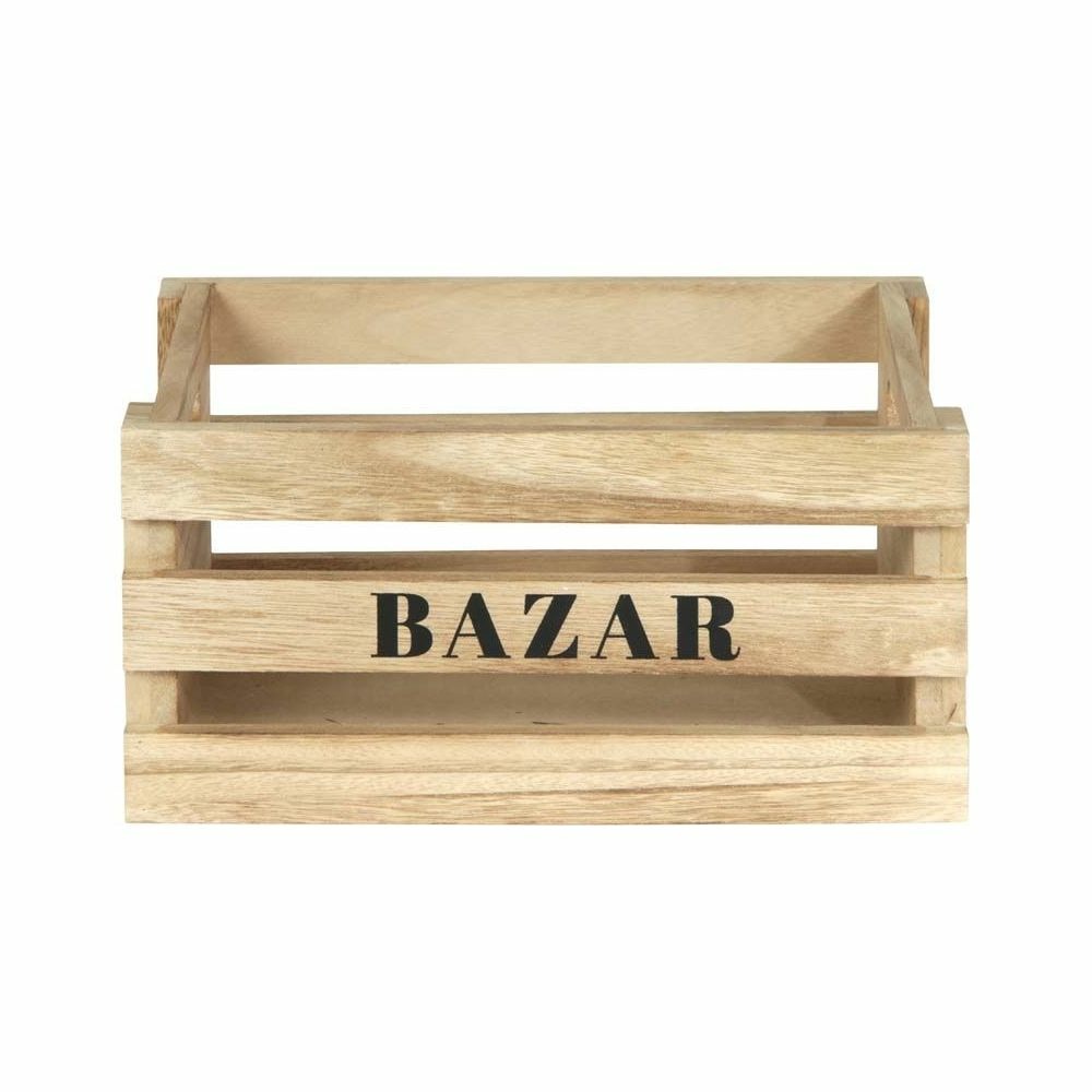 Cagettes en bois bazar (lot de 3)