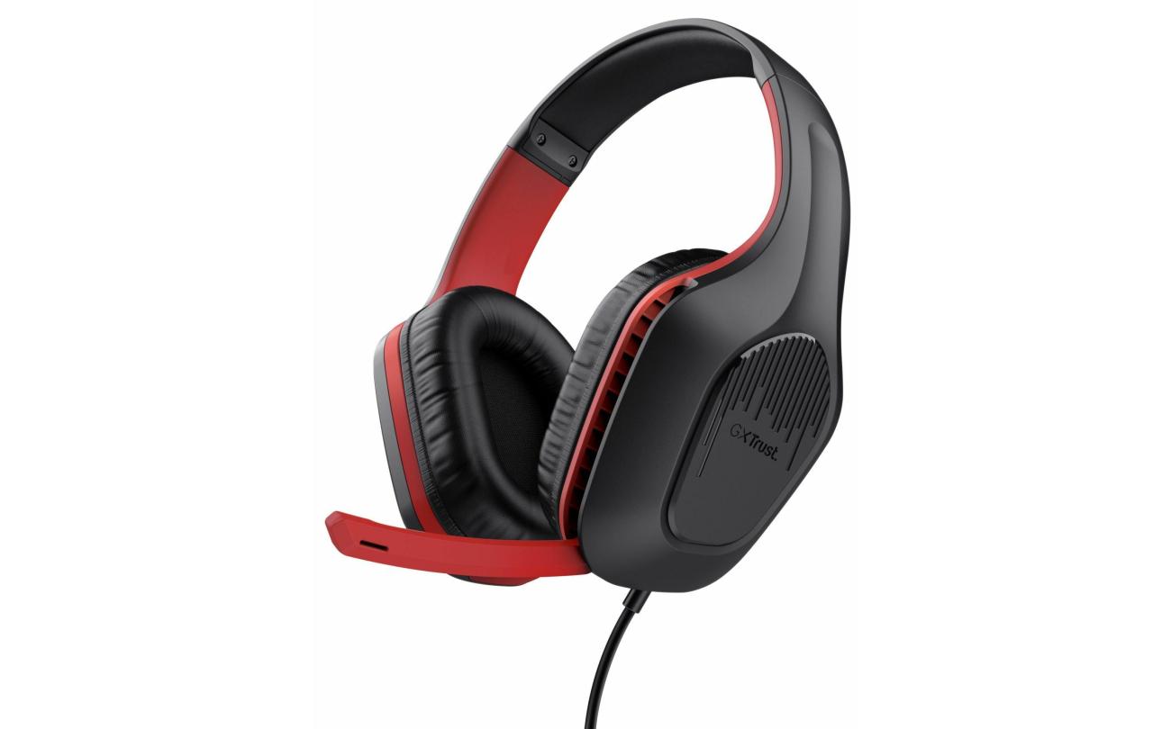 Switch Trust GXT415S Zirox Headset Rood/Zwart