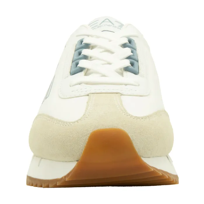 EA7 Black & White Vintage Sneakers Heren
