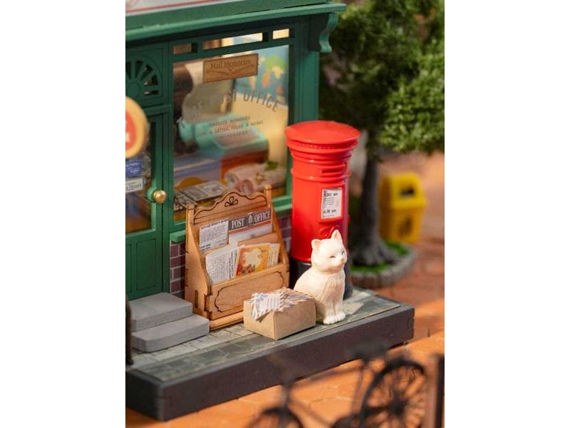 RoboTime Bausatz Century Post Office 3D-Holzpuzzle