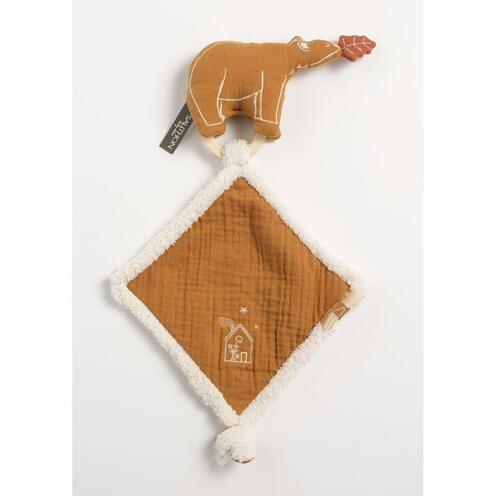 Doudou mouchoir Orsino - Beige - SAUTHON Baby déco