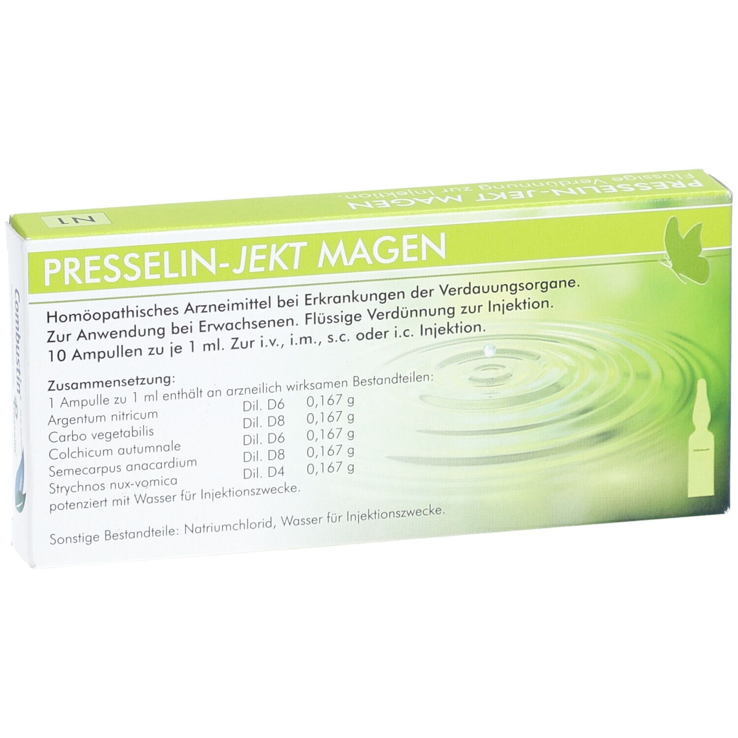 PRESSELIN-Jekt Magen Ampullen