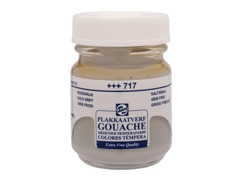 Talens Gouache Extra Fine Quality Bottle Cold Grey 717