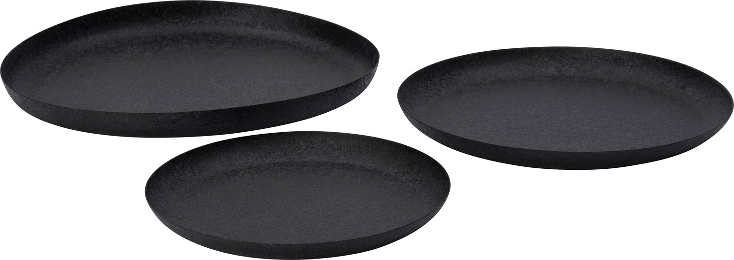 Intratuin decoratiebord Bony zwart D 20 H 2 cm