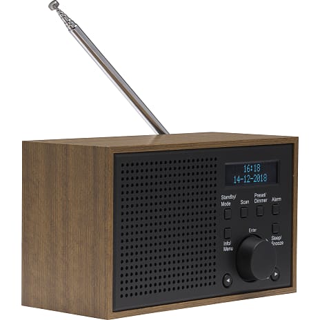 Denver DAB-46 DAB+/FM radio - mørkegrå