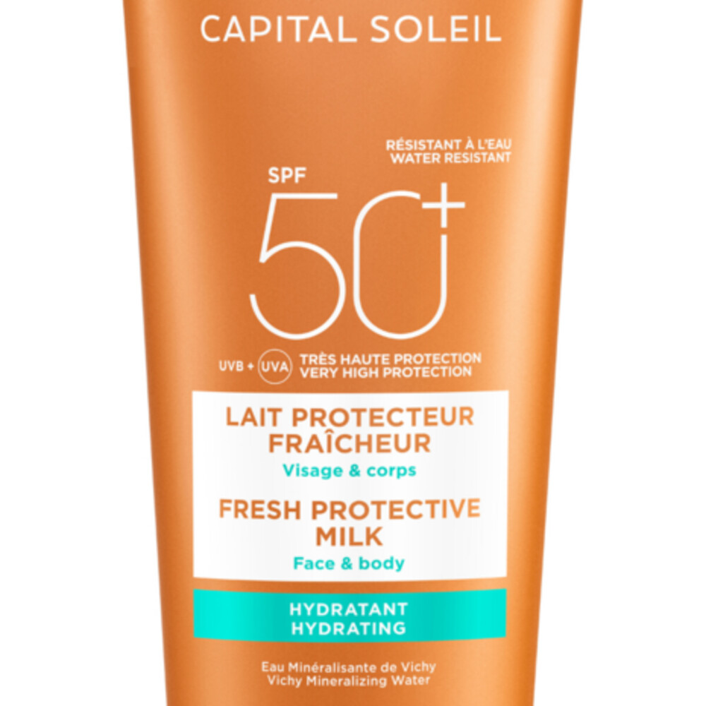 Vichy Capital Soleil Beach Protect Hydraterende Zonnebrand Melk SPF50+300 ml