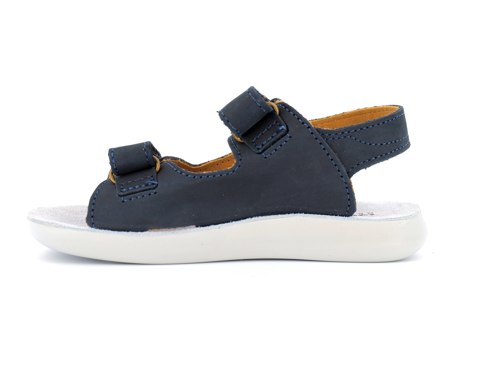 Geox-SANDAL LIGHTFLOPPY J45GQC Cuir Marine