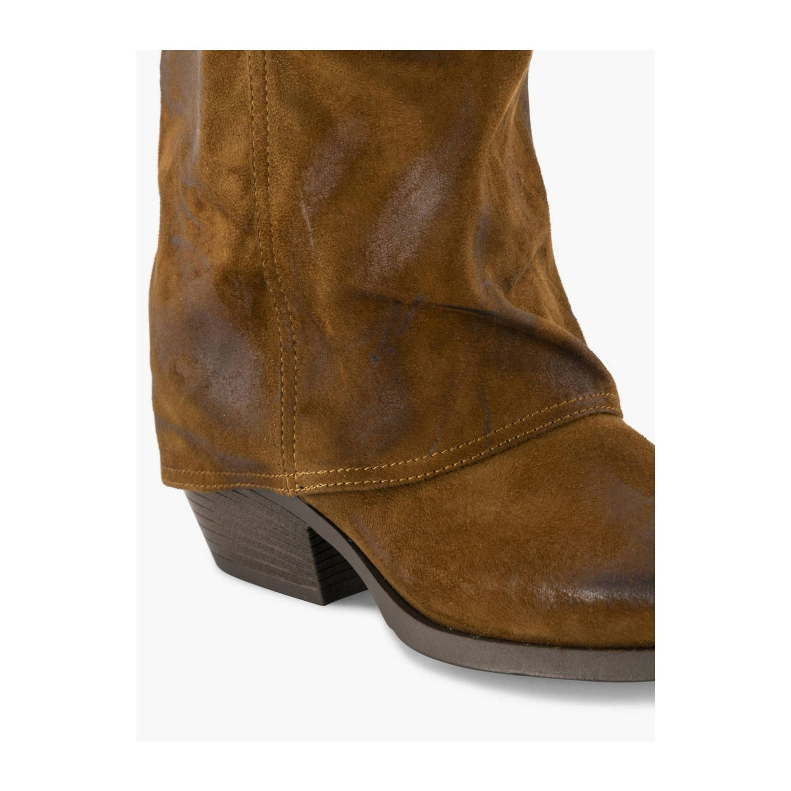 Oxmox cowboylaarzen met flap cognac