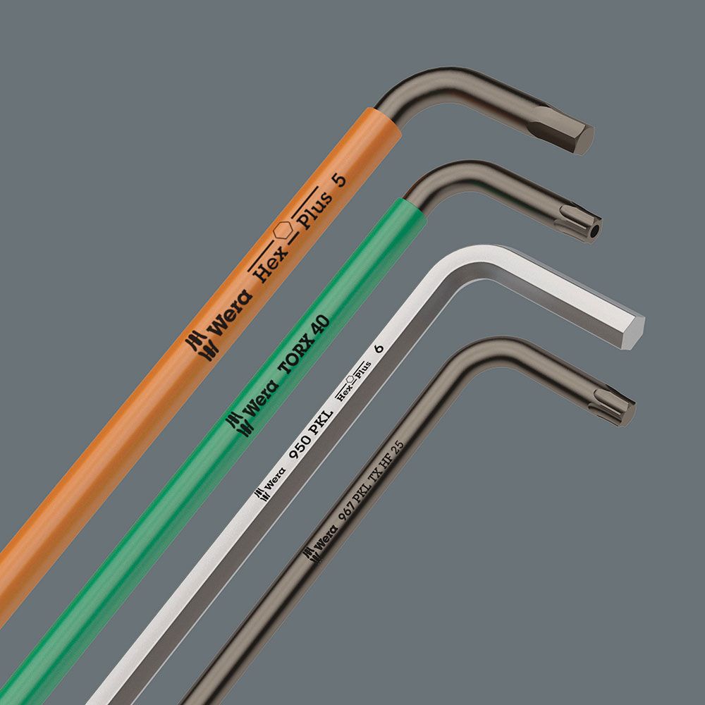 Wera 967/9 TX XL Multicolor HF 1 Winkelschlüsselsatz mit Haltefunktion kaufen | Bike-Discount