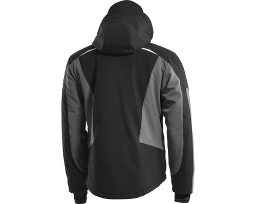 Winter softshelljack Hammer Workwear zwart/antraciet maat XXXL