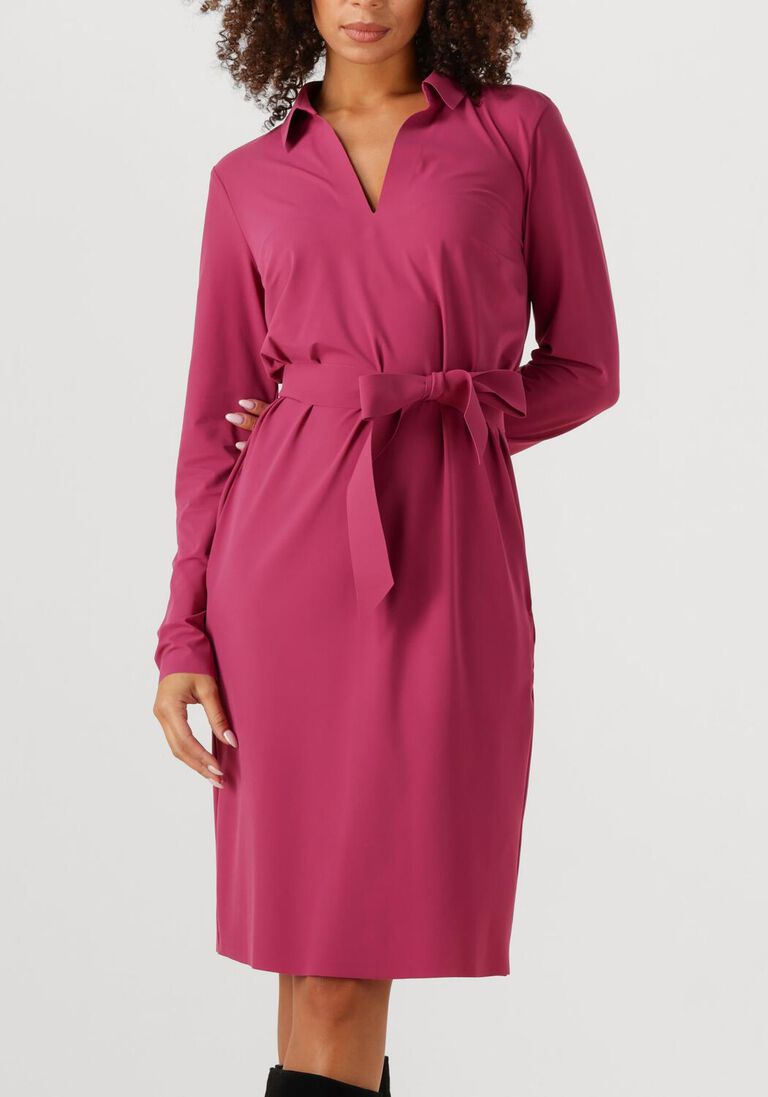 fuchsia japan tky midi jurk nenema