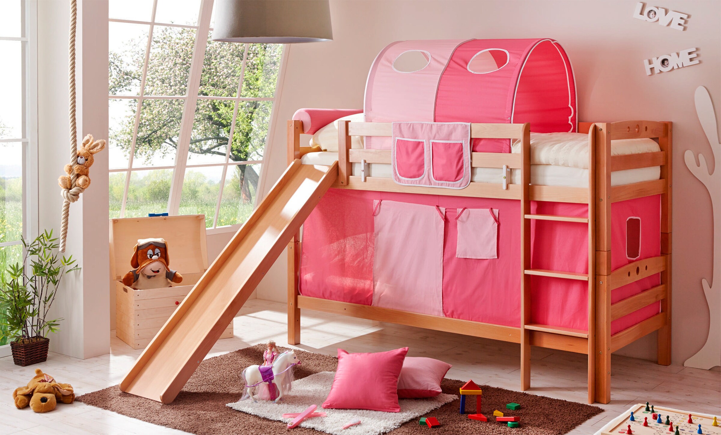 Ticaa Etagenbett mit Rutsche 