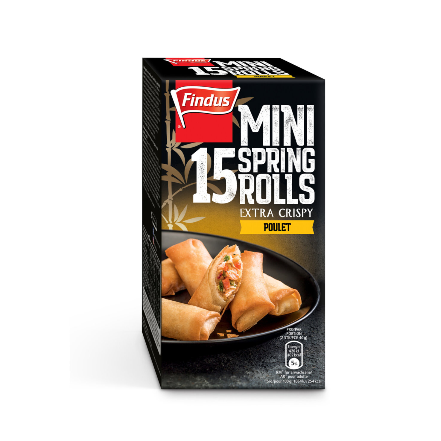 Findus Springrolls Poulet 15 Stück