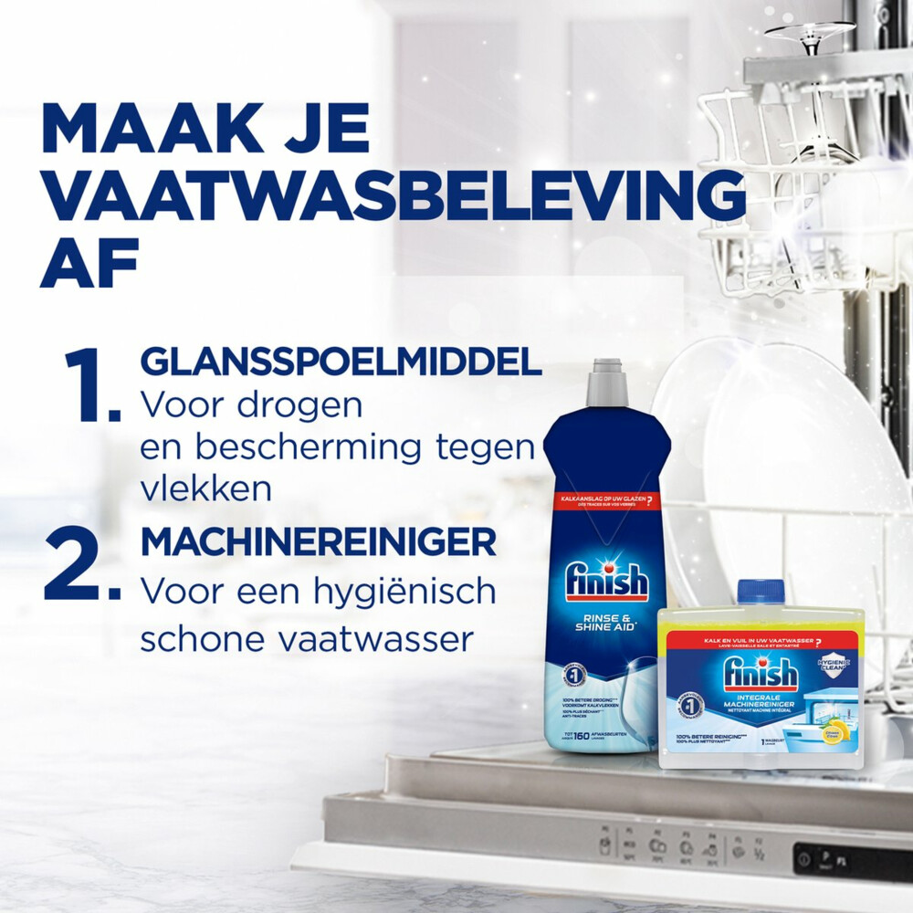 Finish Vaatwastabletten Quantum All in 1 Regular80 stuks