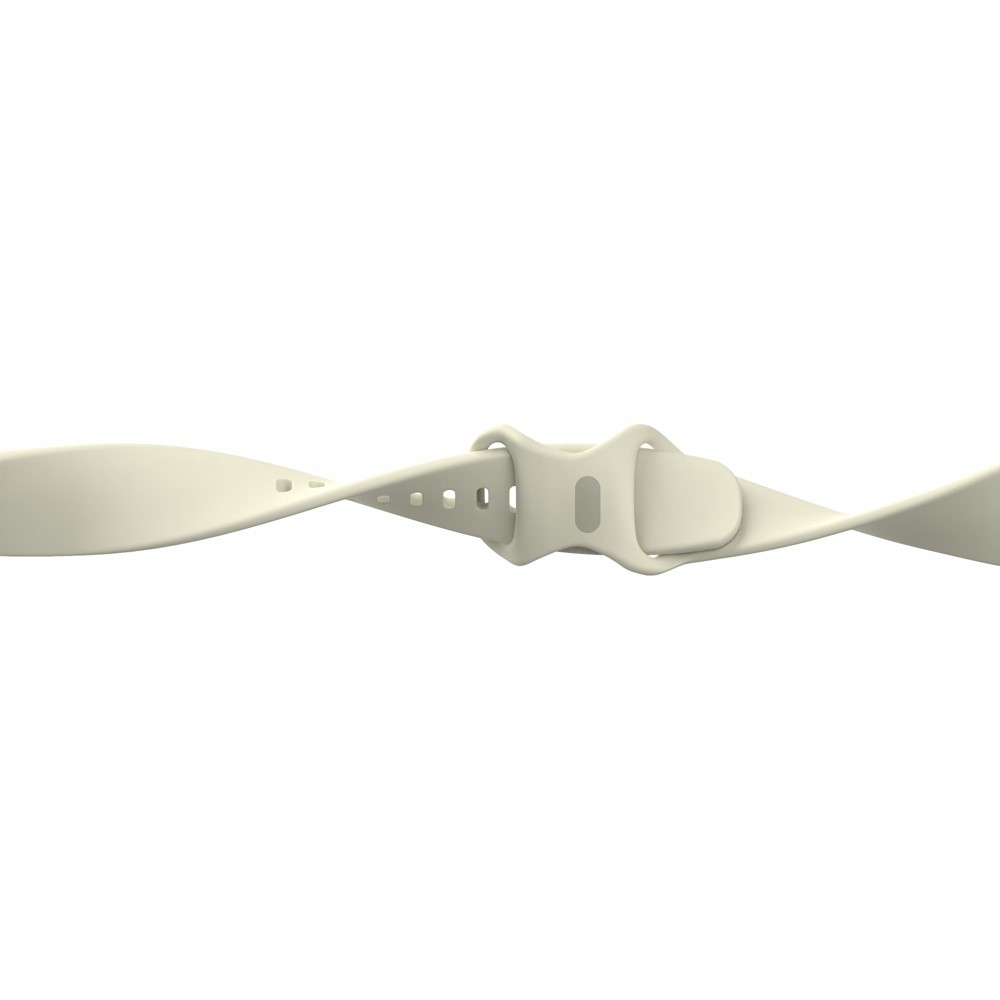 Fitbit Versa 4 / Versa 3 / Sense 2 / Sense Silikon Sport Armband (Gelenkumfang 160-200mm) - Beige