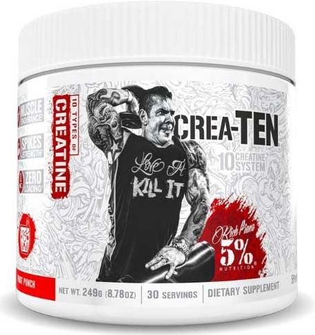 Crea-TEN - Creatine - 10 Soorten - 5% Nutrition Rich Piana