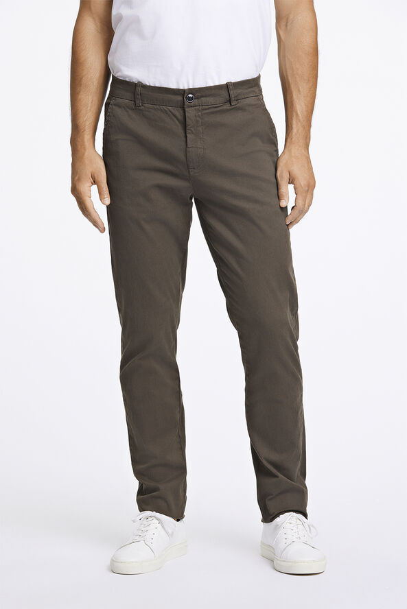 Lindbergh Superflex chino pants Deep brown