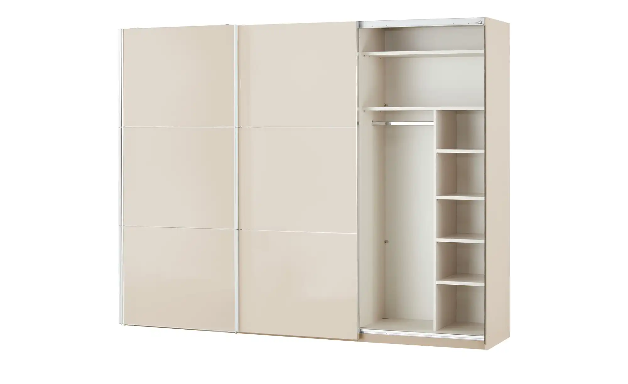 Schwebetürenschrank Ensenso Glas