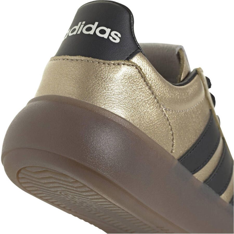 Adidas Sportswear Barreda Decode Lux leren sneakers goudmetallic zwart