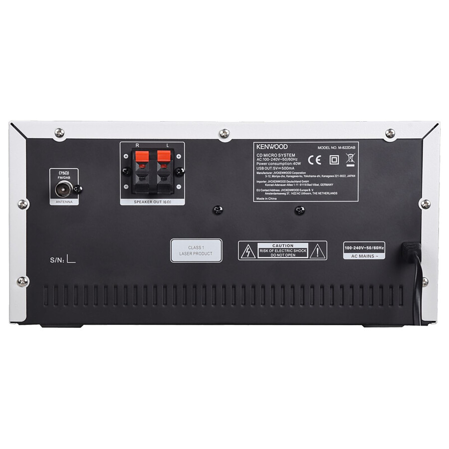 Kenwood M-822DAB Blanc
