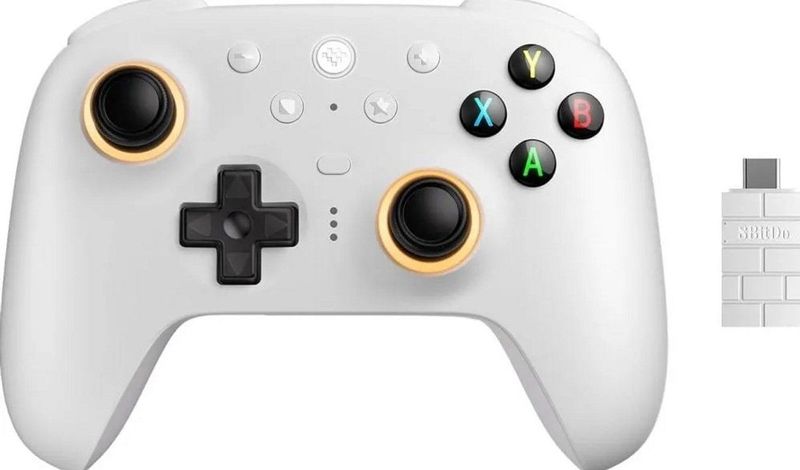 8BitDo - Ultimate 2 - Gamecontroller - Wit - Draadloos