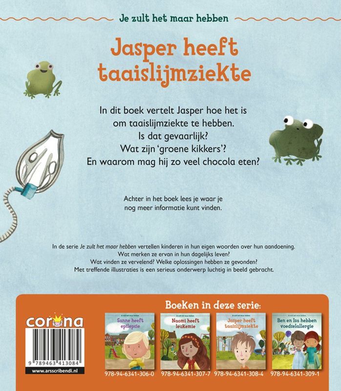 Gezondheid & Psychologie - Taaislijmziekte - Jasper's Verhaal