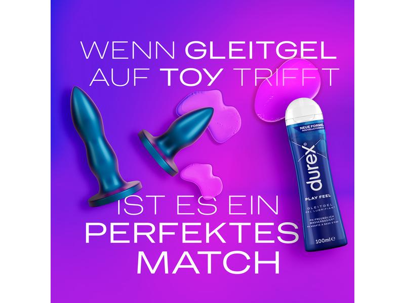 Durex Anal Plug Deep & Deeper 2-teilig 2-teiliges Analspielzeug Set mit ein- & zweistöckigem Anal Plug