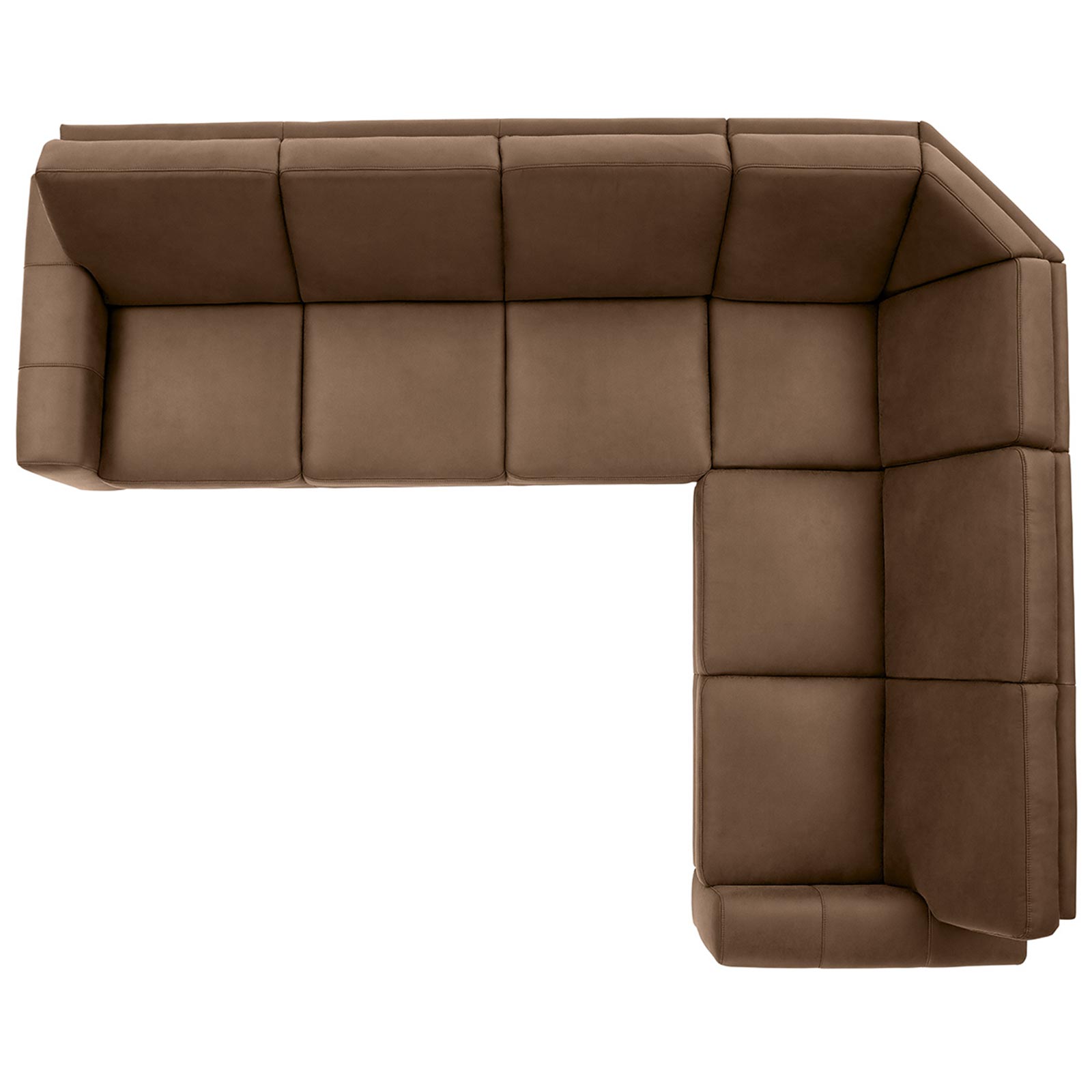 polsterpower Ecksofa - Holiday mandel - Basismodell - rechts