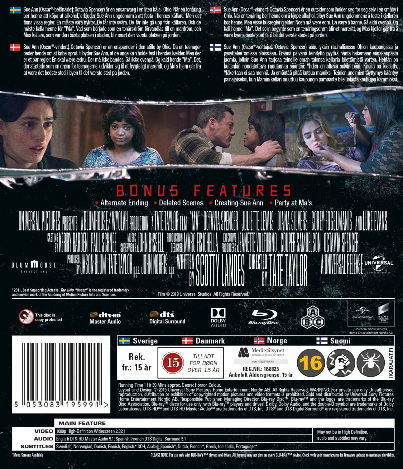Ma - Get Home Safe - 2019 - Blu-Ray
