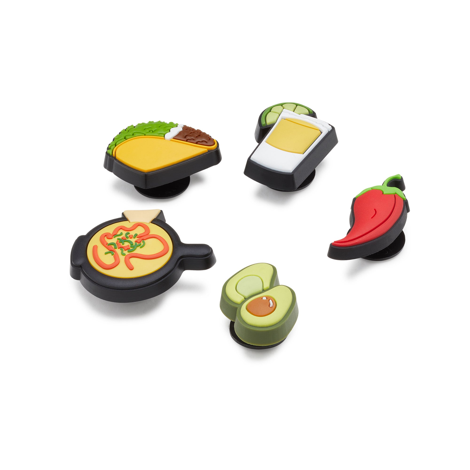 Crocs<br>Mexican Food Jibbitz 5 Pack