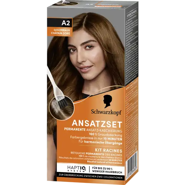 Ansatzset A2 Goldbraun